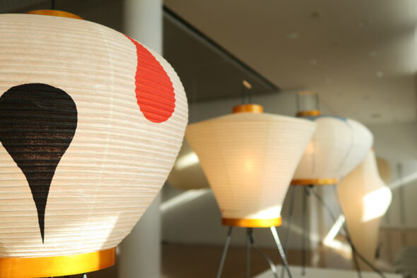 “Isamu Noguchi Light Exhibits” at Moerenuma park, Sapporo, Hokkaido ...